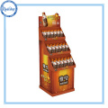 Cardboard display stand for helmet energy drinking display racks